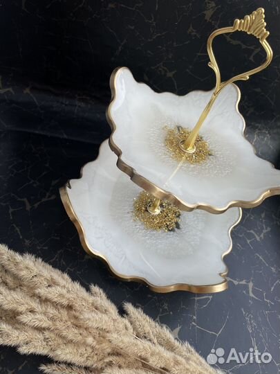 Фруктовница из эпоксидной смолы