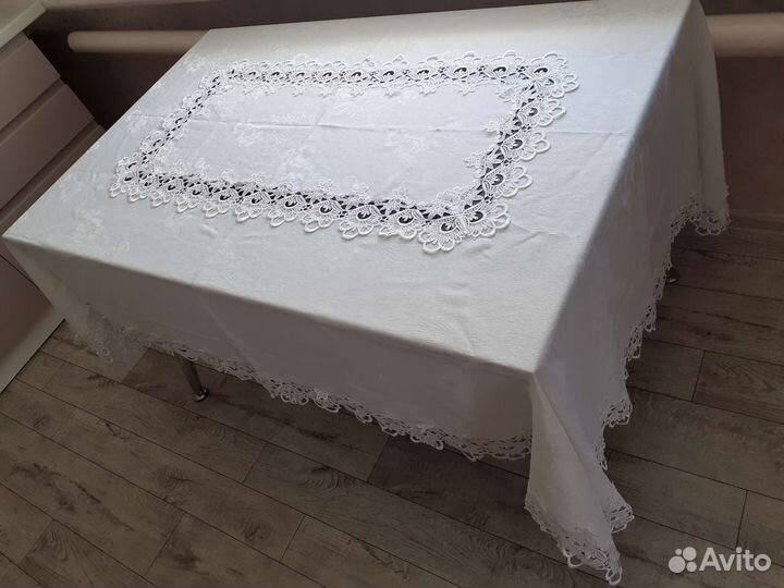 Скатерть для большого стола 2,15*1,50