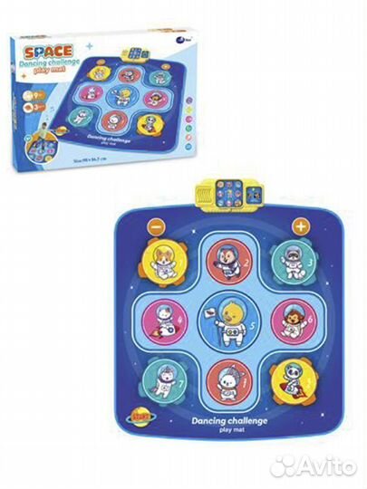 Музыкальный коврик, эл. пит. аах4 не вх. в компл