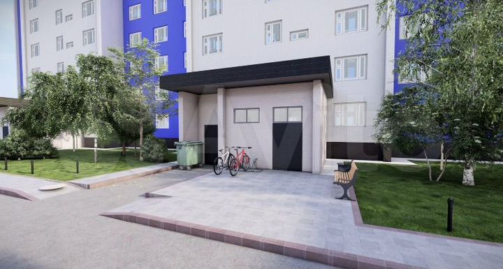 2-к. квартира, 52 м², 2/16 эт.