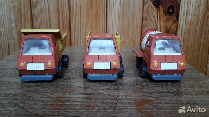 Грузовые автомобили СССР Набор 6 шт г.Омск 1985