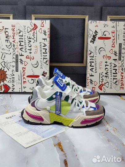 Кроссовки женские D&G Разноцветные