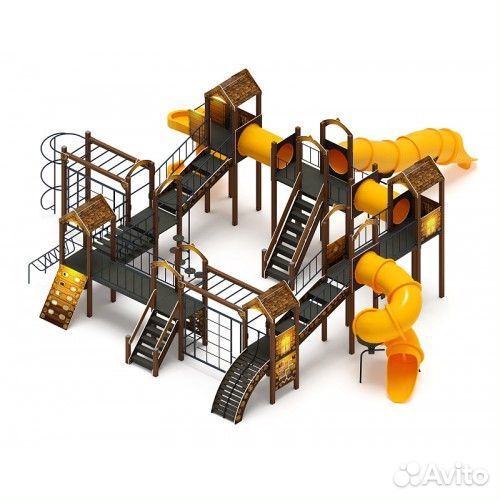 Игровой комплекс Остров детства Эко в Волгограде