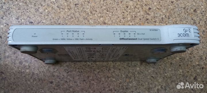 Коммутатор 3COM Dual Speed Switch