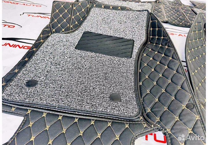 Ковры салона 3D Toyota LC Prado 150 / GX460