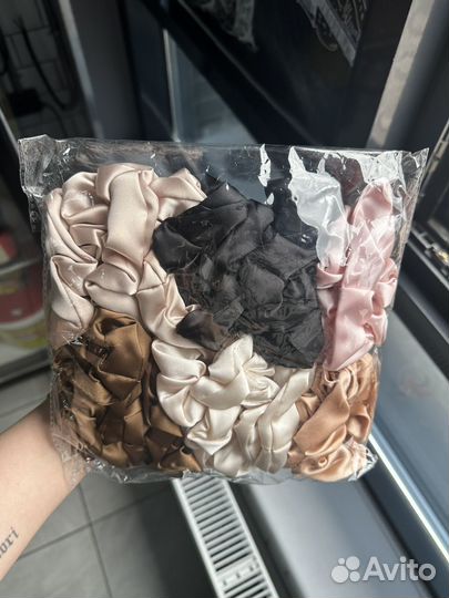 Резинка атласные для волос