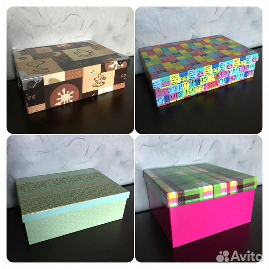 Коробка декоративная, подарочная. Новая