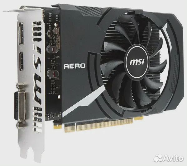 Видеокарта gtx 1050 ti 4gb msi