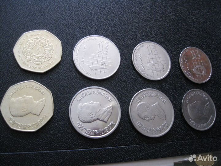 Монеты иордании