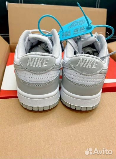 Nike dunk low grey fog (Poizon Оригинал)