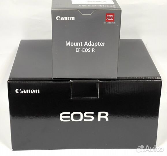 Canon EOS R Body + Adapter EF-EOS R, Новый
