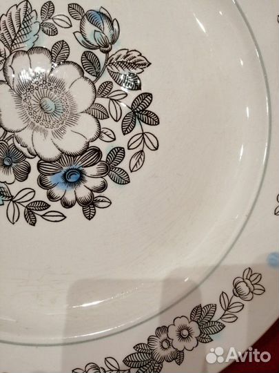 Блюдо большое СССР. Конаково