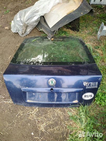 Крышка багажника шкода октавия А 4