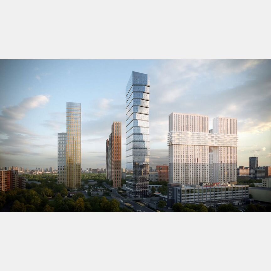 Квартира-студия, 33,1 м², 4/51 эт.