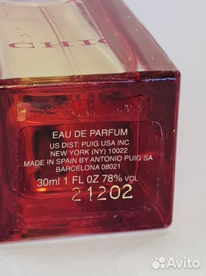 Chic. Carolina Herrera. 30 мл