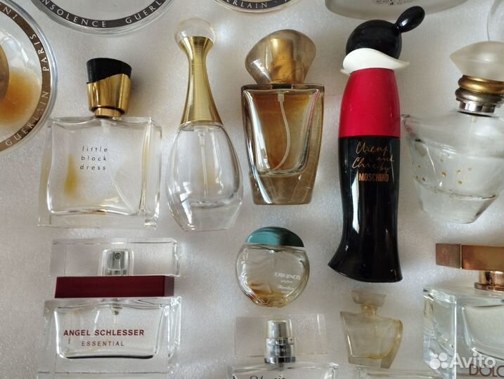 Пустые флаконы от духов разные