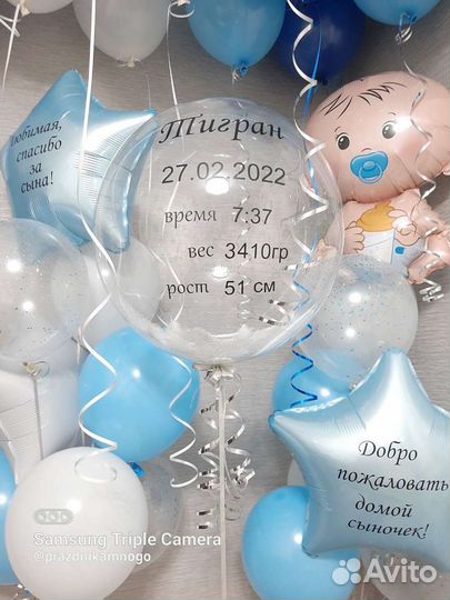 Воздушные шары с гелием