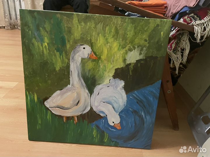 Картина маслом на холсте