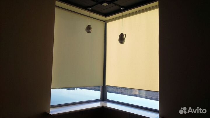 Рулонные шторы со сверлением