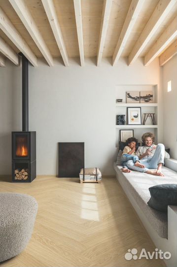 Пвх-плитка Quick-Step Alpha Vinyl Дуб чистый oak