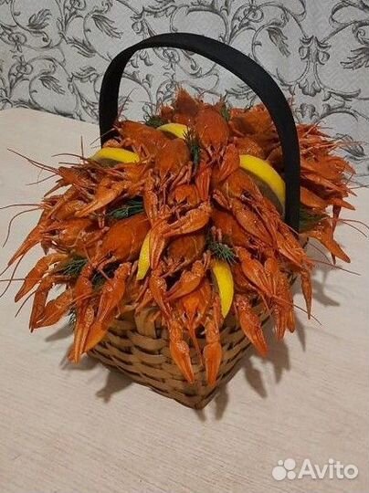 Съедобные букеты/ букеты из рака