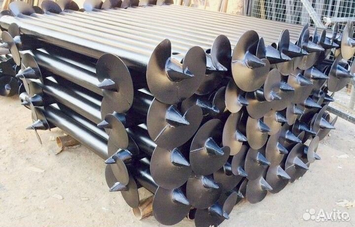 Винтовые сваи под ключ. Свайно винтовой фундамент