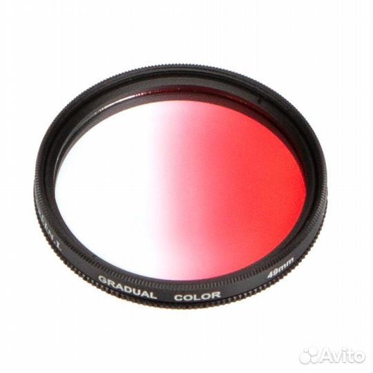 Светофильтр Green-L градиентный красный - 49mm