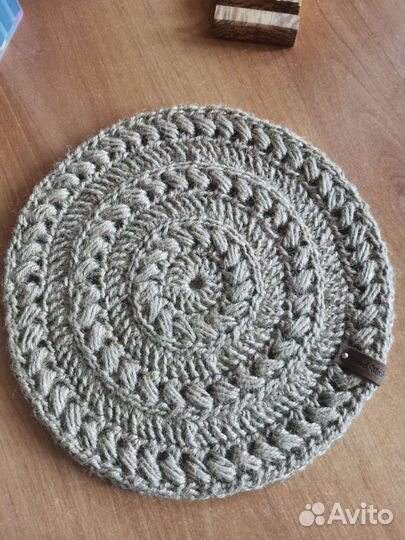 Салфетки сервировочные из джута