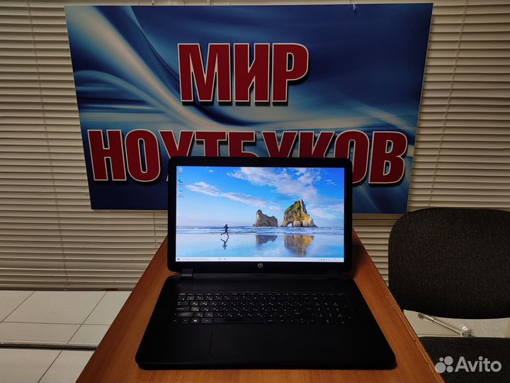 Ноутбук бу / HP / 17 дюймов / ssd / 1tb