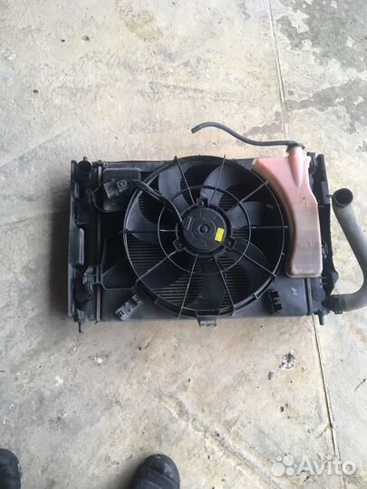 Hyundai салярис 1 KIA rio 3 Кассета радиатора