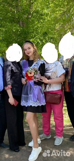 Школьный фартук и платье