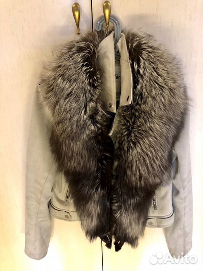 Горжетка-воротник из чернобурки