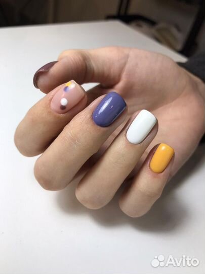 Маникюр гель-лак и наращивание ногтей