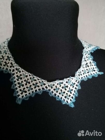 Колье из бисера