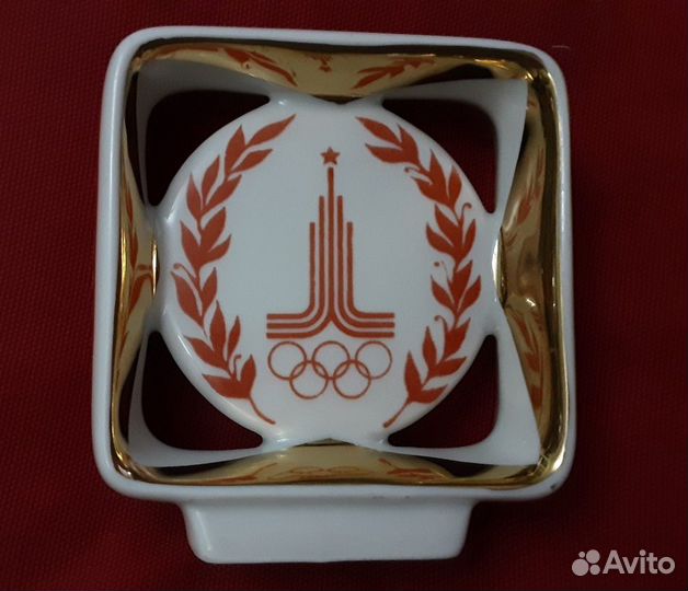 Плакетка редкая Олимпиада 80 ффз Чайка