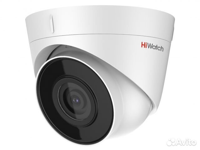 Комплект Hiwatch на 4камеры IP-POE с микрофоном