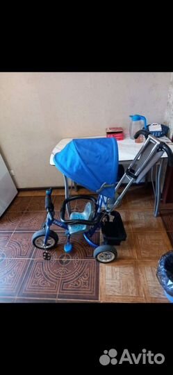 Детский трехколесный велосипед