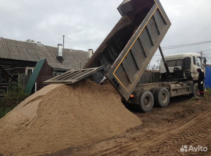 Песок для стяжки