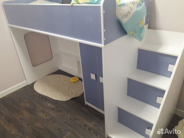 Детская кровать чердак