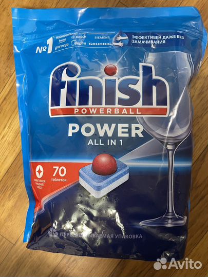 Таблетки Капсулы Finish разные для пмм