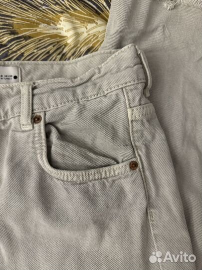 Джинсы zara wide leg 40