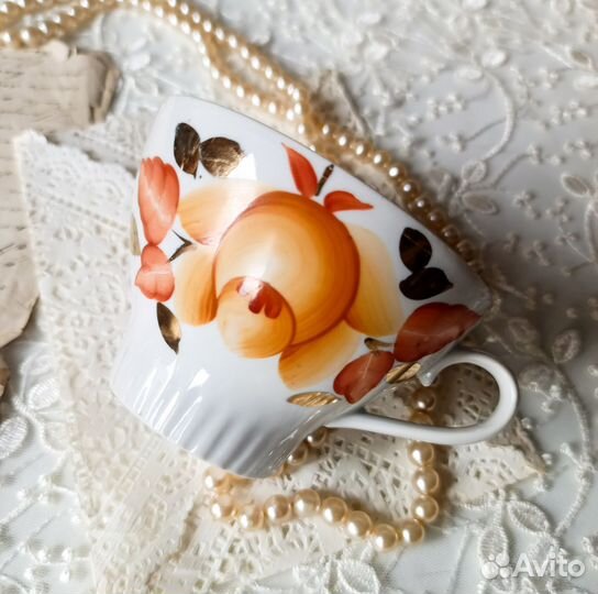 Чайная пара фарфор