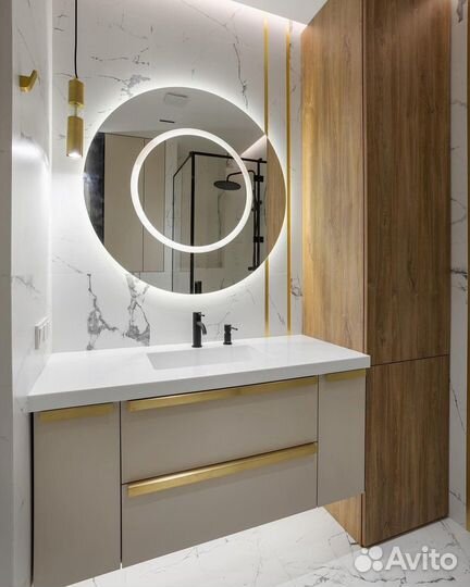 Мебель для ванной на заказ от производителя