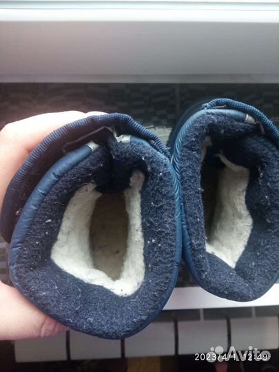 Сапоги зимние размер 21