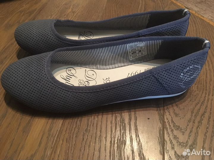 Новые кожа балетки, caндалии, лоферы