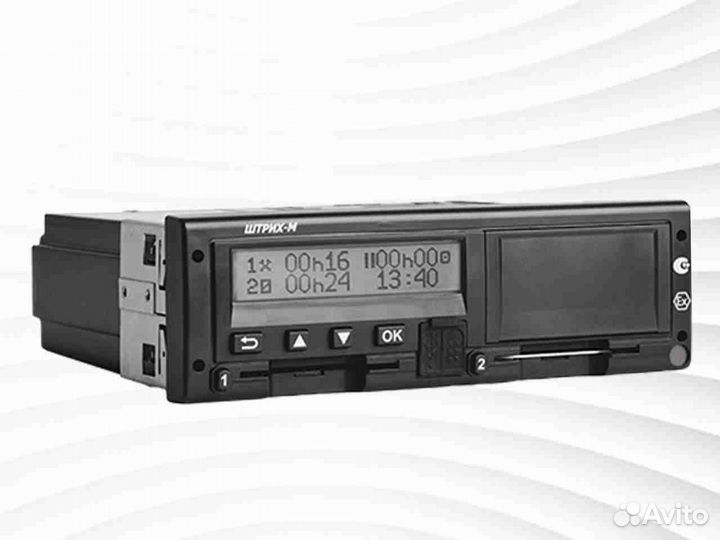 Тахограф Штрих с чипом нкм (с гарантией)