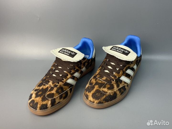 Adidas Wales Bonner X Samba Pony 'Leopard'