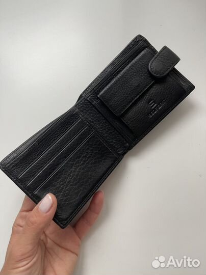 Кошелек мужской кожаный