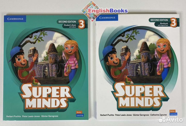 Super Minds 3 2ed (учебник,раб.тетрадь,диск)