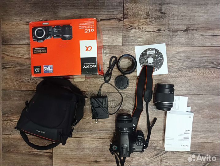 Зеркальный фотоаппарат sony a 65